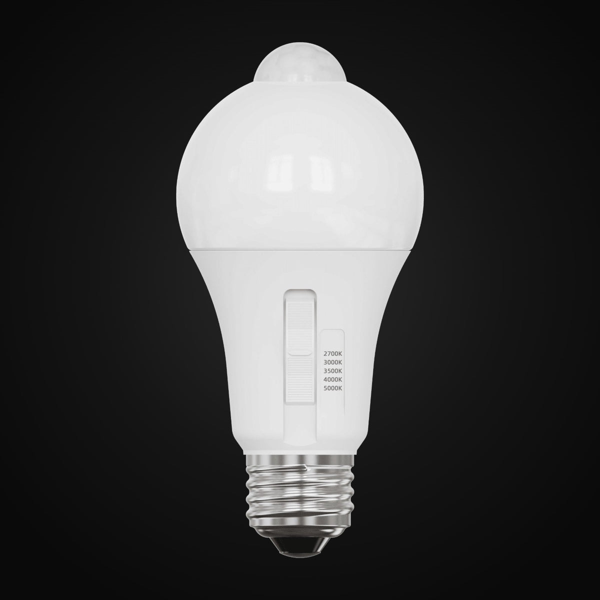 Ampoule A19 10 W avec détecteur PIR – VO-A19W10-120-5Way-D-PIR