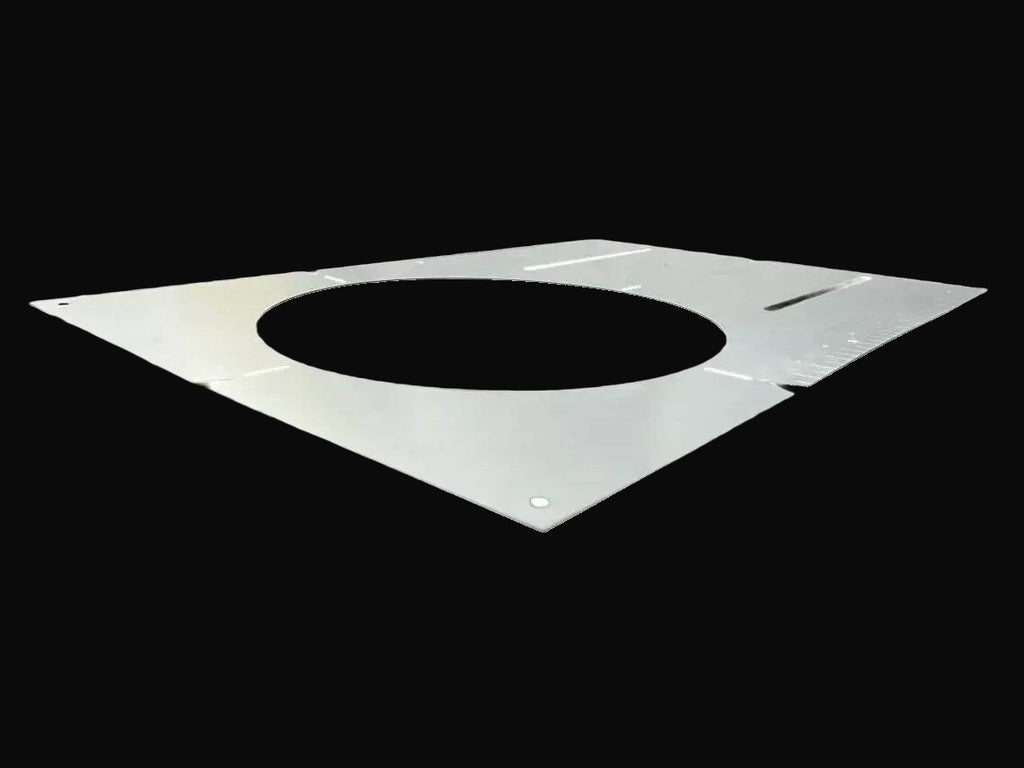 Plaque pour encastré DEL 6 po – vue 2
