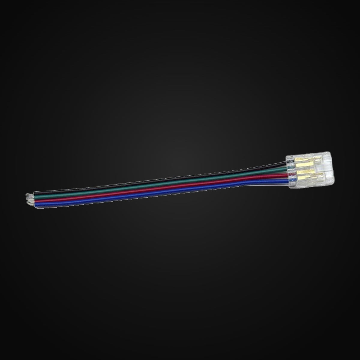 Accessoire ruban COB RGB – connecteur fil à ruban 10 mm