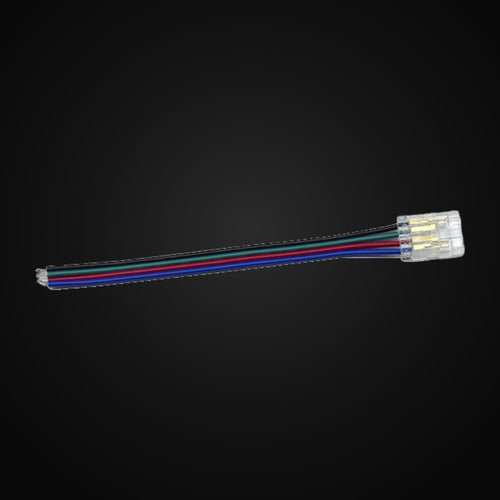 Accessoire ruban COB RGB – connecteur fil à ruban 10 mm