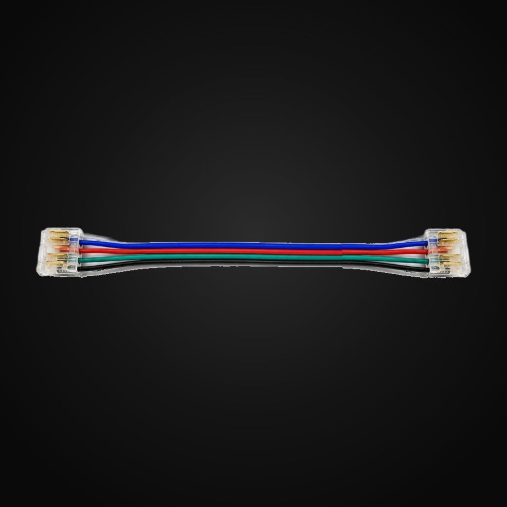 Accessoire ruban COB RGBW – connecteur fil à ruban 12 mm