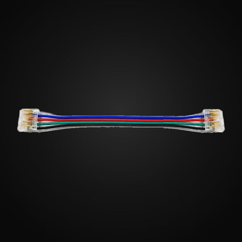 Accessoire ruban COB RGBW – connecteur fil à ruban 12 mm