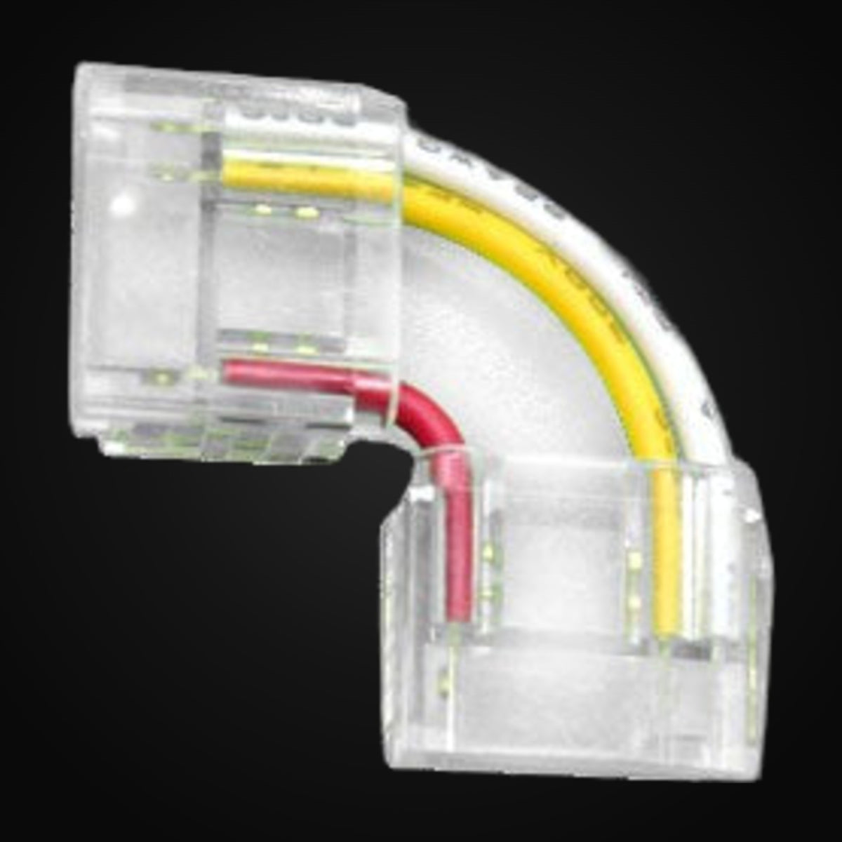 Accessoire ruban COB SPI – connecteur en L 12 mm sans fil