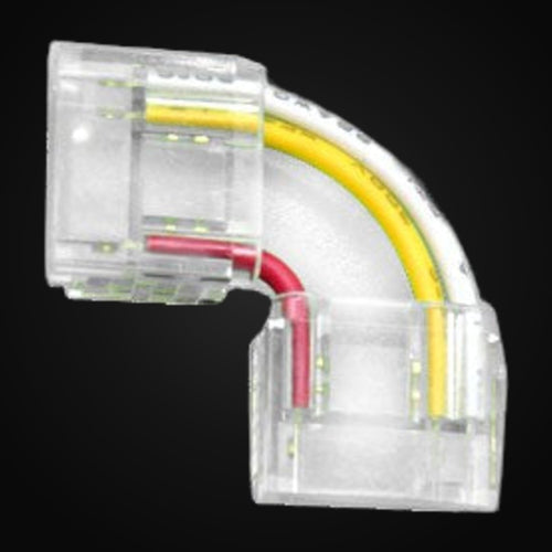 Accessoire ruban COB SPI – connecteur en L 12 mm sans fil