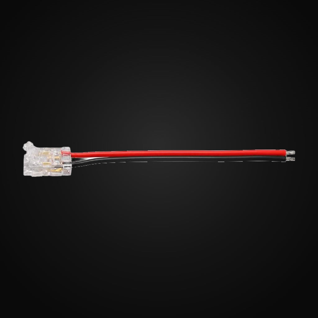 Accessoire ruban COB – connecteur fil à ruban 8 mm