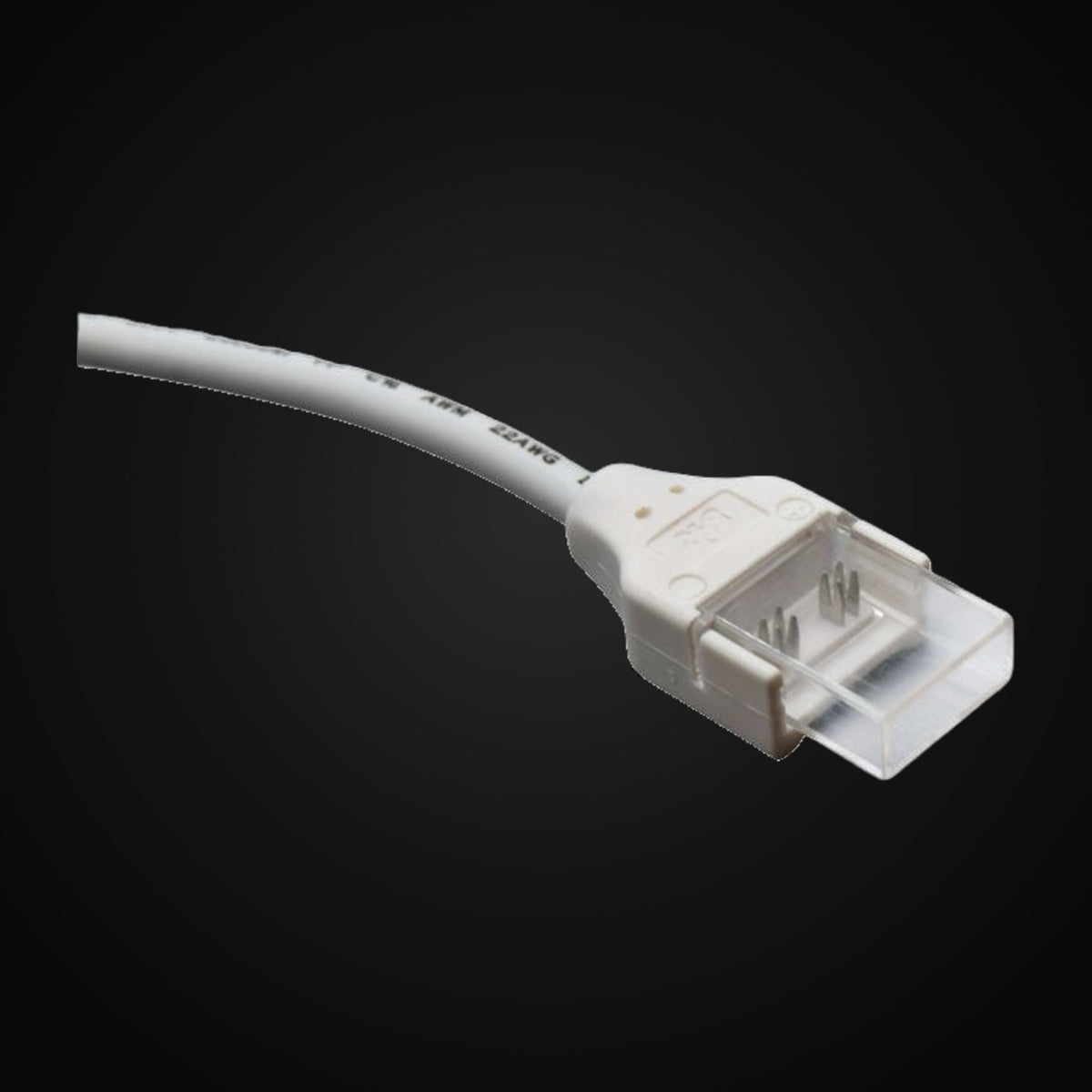 Accessoire ruban CSP étanche IP67 10 mm – connecteur fil à ruban 4 broches