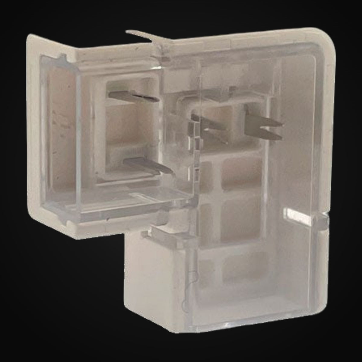 Accessoire ruban CSP étanche IP67 8 mm – connecteur en L sans fil, 2 broches