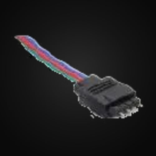 Accessoire RGBW – connecteur mâle 5 broches avec fil