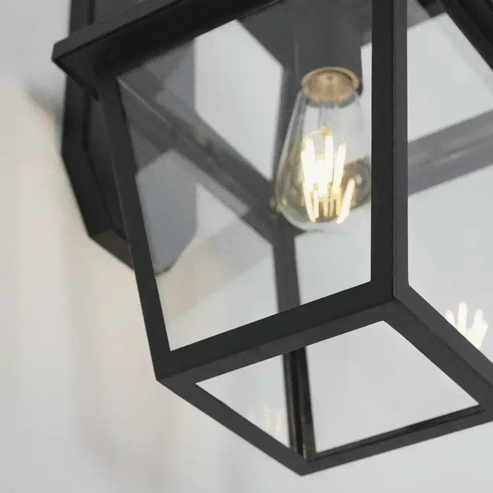 Applique extérieure DEL Colonial noire – vue 2