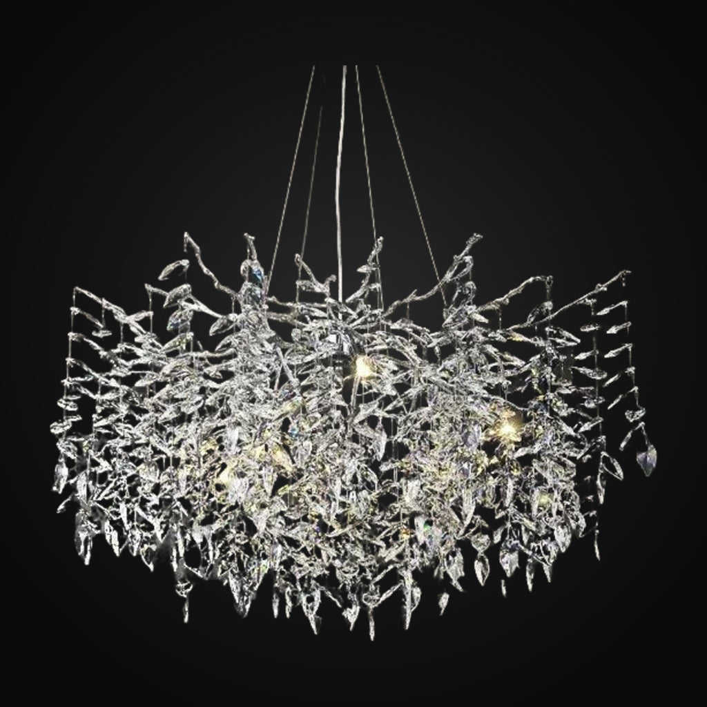 Lustre en cristal collection Albero