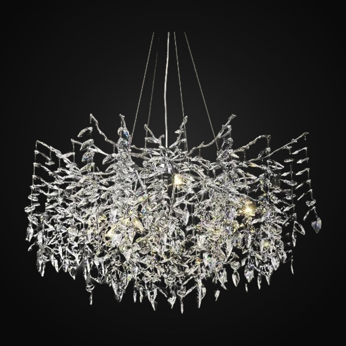 Lustre en cristal collection Albero