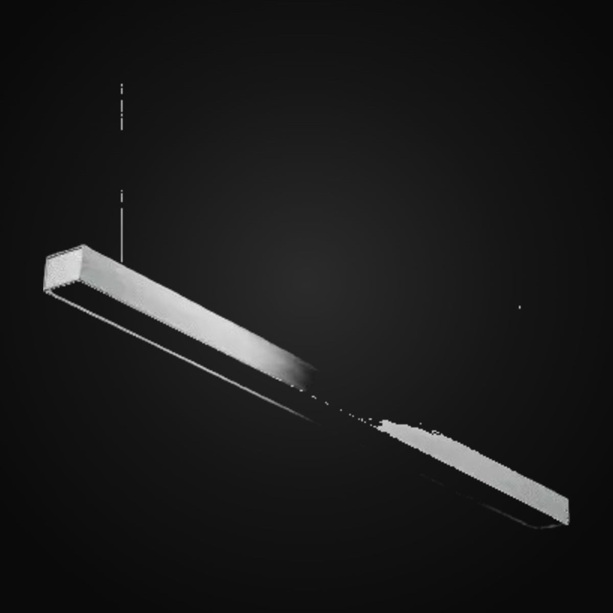 Luminaire linéaire Altum (4000K) | argent | 4 pi | 40 W 3200 lm