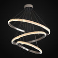 Lustre anneau moderne Argento en cristal