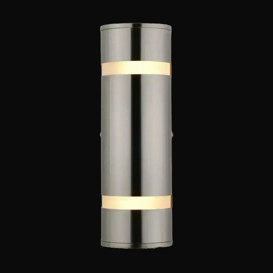 Applique extérieure D4 acier brossé