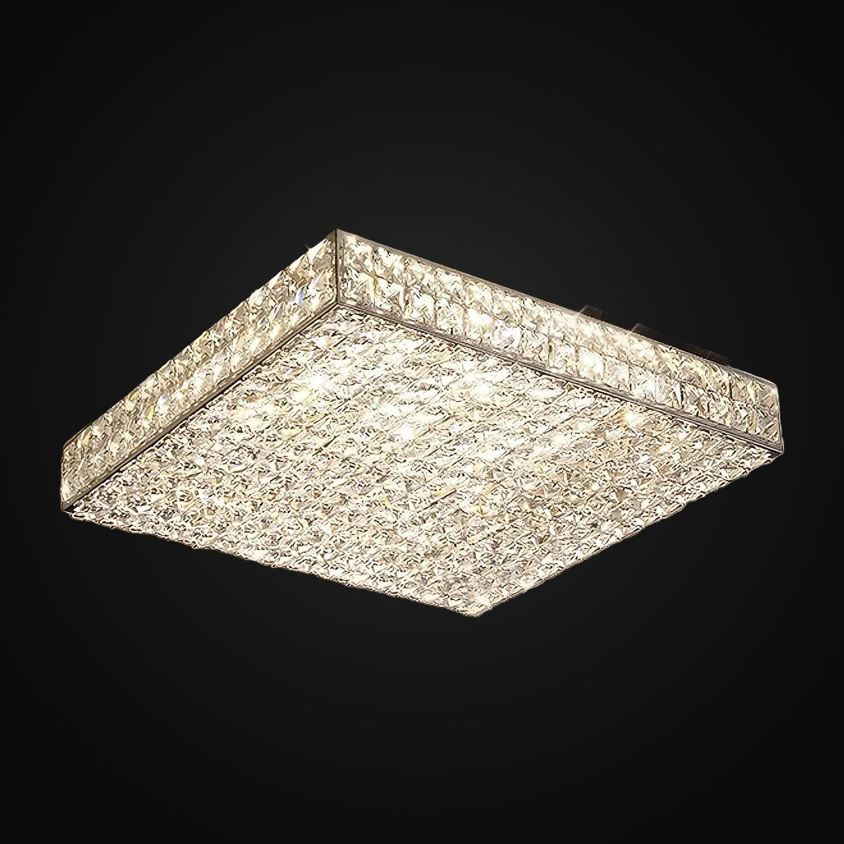 Plafonnier Glasbury en cristal