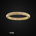 Lustre anneau Bacci en cristal