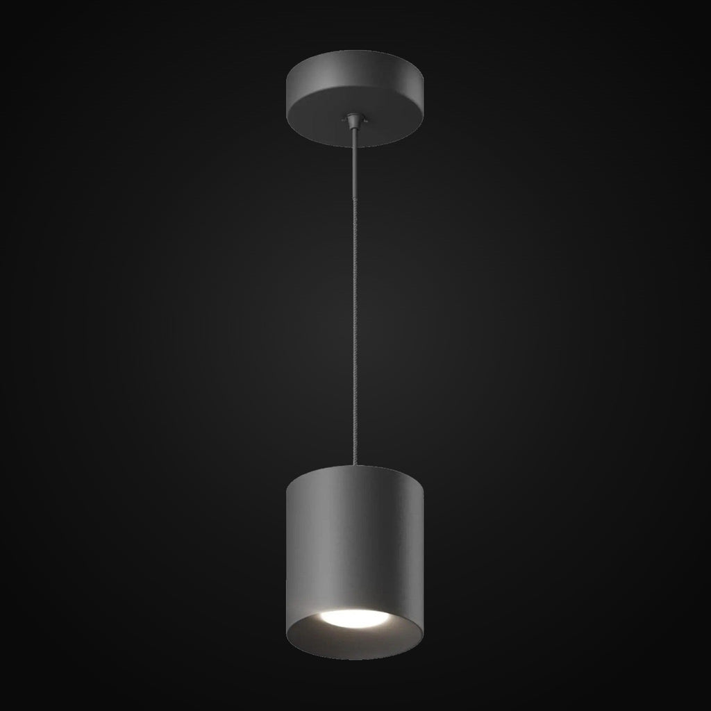 Plafonnier DEL 2 en 1 Beam Pro 8 po noir mat
