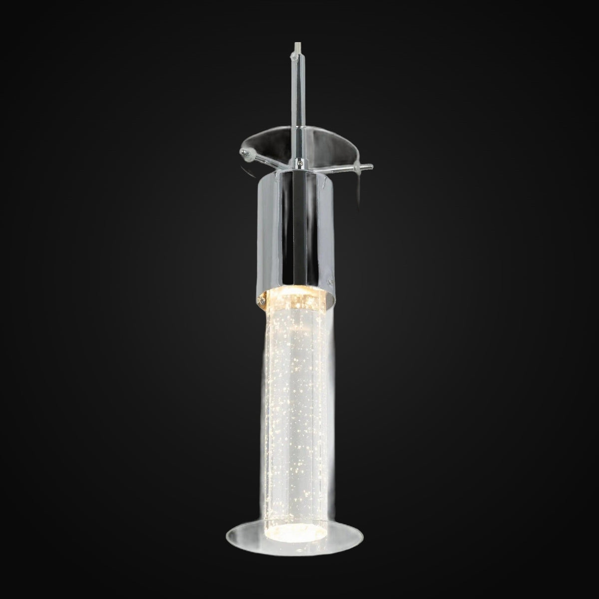 Suspension Bubble Flow incandescente (1 lumière)