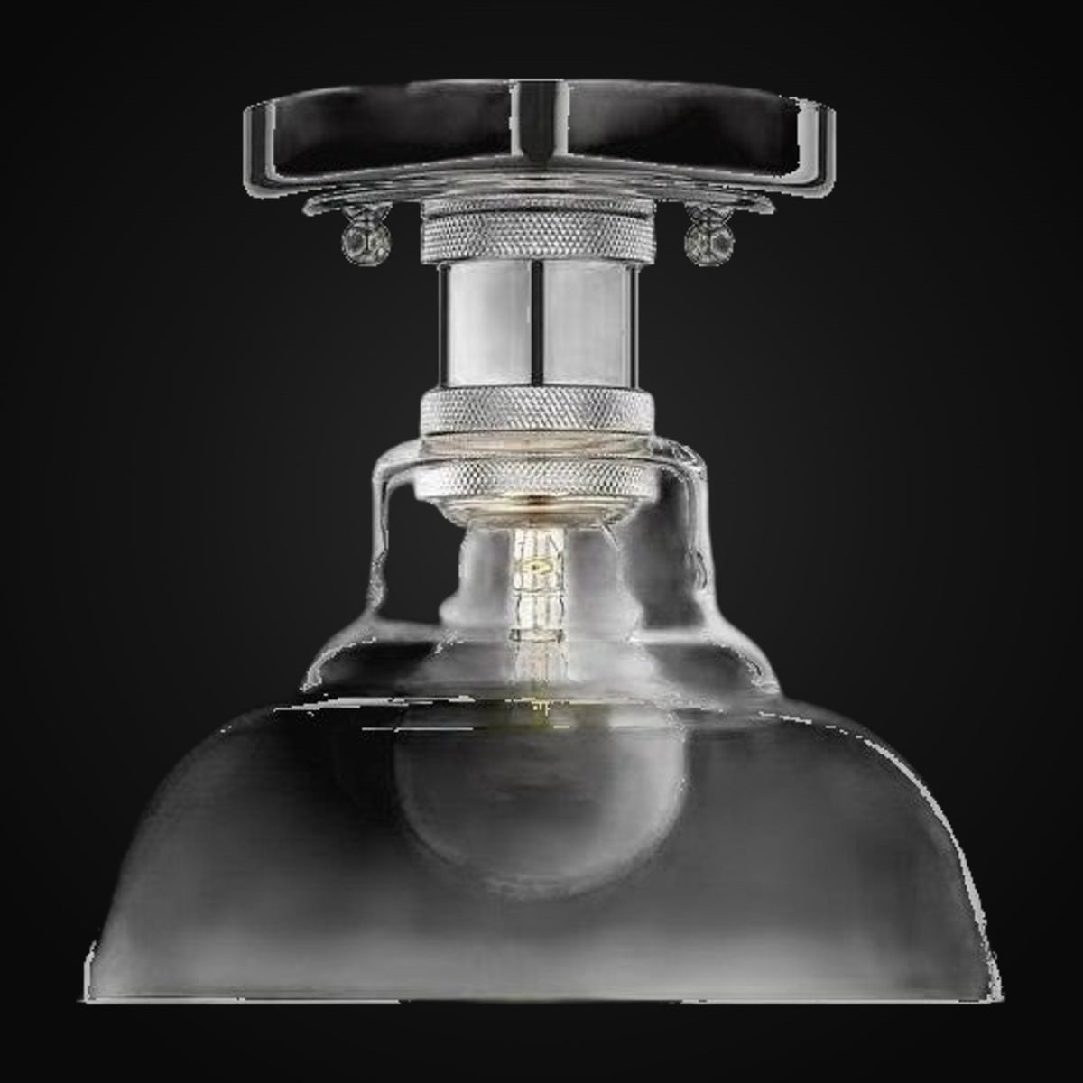 Plafonnier Carver chrome