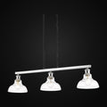 Suspension linéaire Carver, chrome