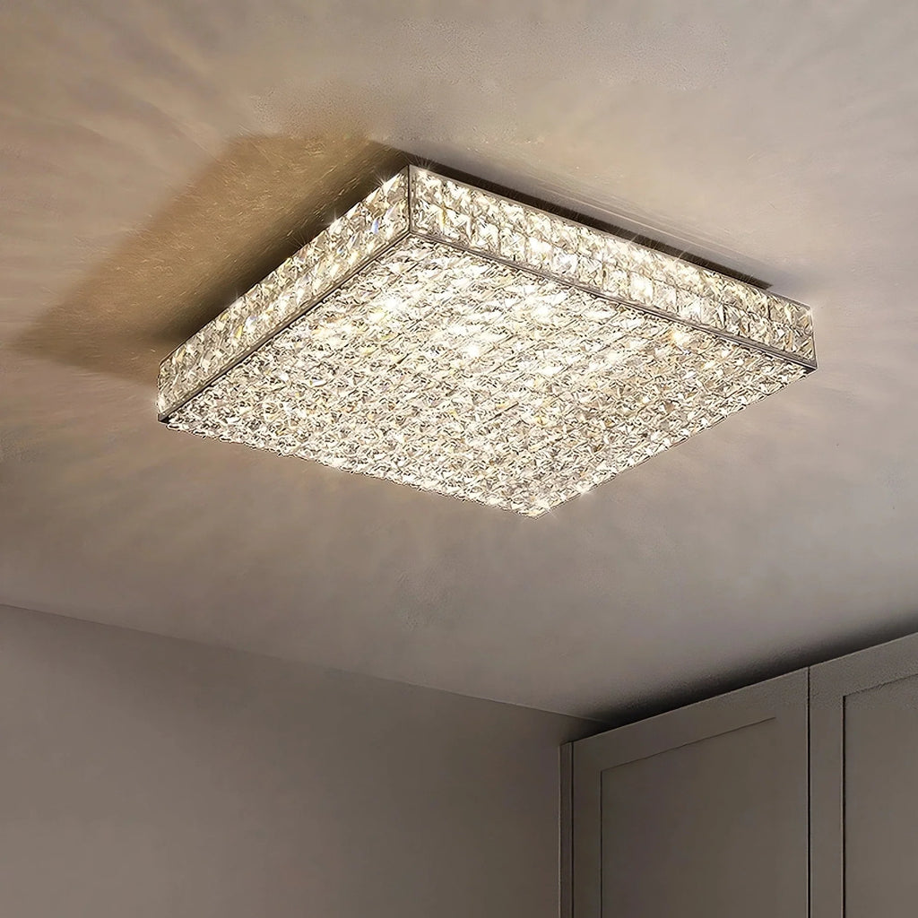 Plafonnier Glasbury en cristal