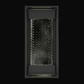 Luminaire extérieur DEL intégré Glam noir