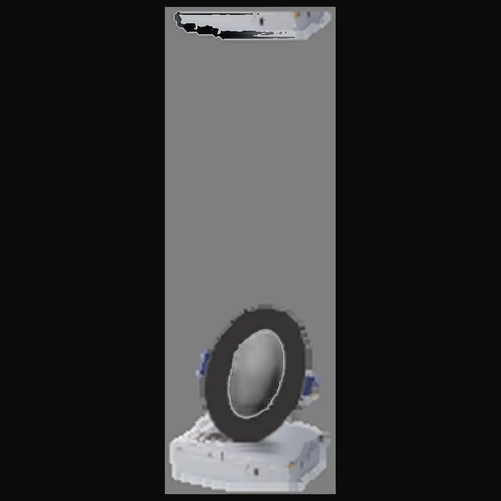Encastré SMD 4 po 9 W, 90-130 V c.a., IP20, jusqu'à 800 lm, IRC>85, 5CCT, 120°, noir (découpe 105-114 mm) – garantie 5 ans