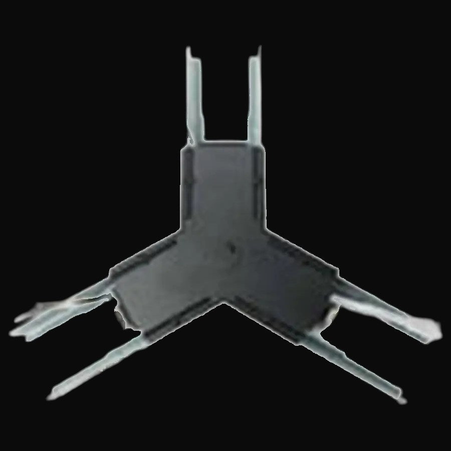 Connecteur en Y pour luminaires linéaires LL1, noir