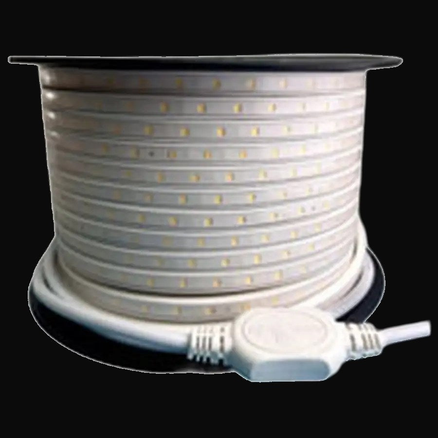 Ruban DEL SMD 60 DEL/m, 6 W/m, 110 V c.a., rouleau de 50 m, IP65, 4000K, IRC>80, 250 lm/m