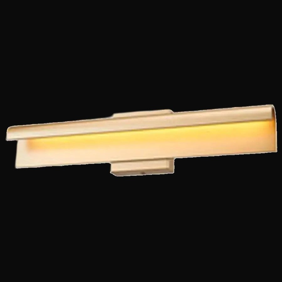 Applique de salle de bain 1327L, 20,86 po, 24 W, 5CCT, puce DEL Osram, emplacement humide, or