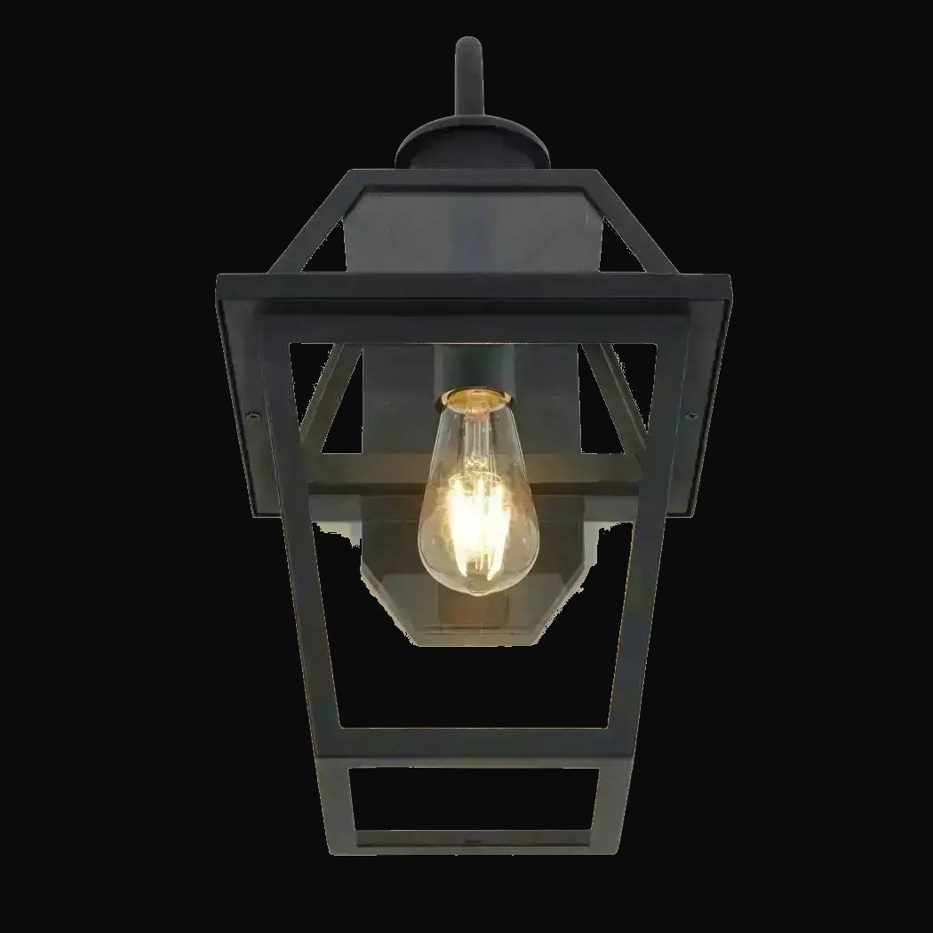 Lanterne murale extérieure Colonial noire – vue 2