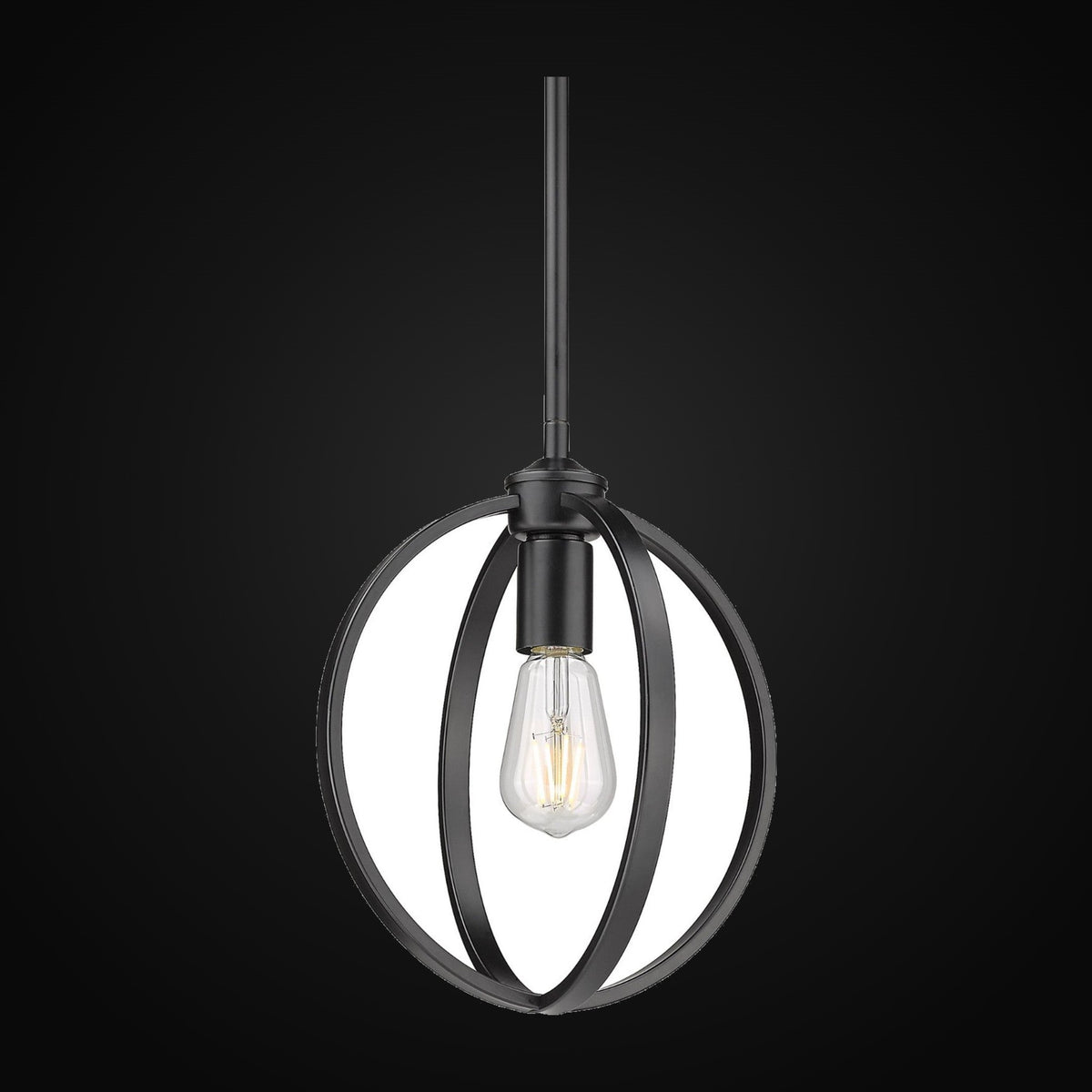 Mini-suspension Colson, noir mat