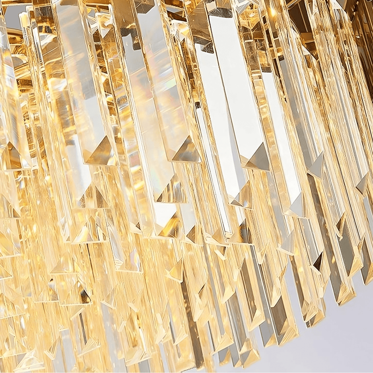 Lustre Gio en cristal à quatre étages – vue 4
