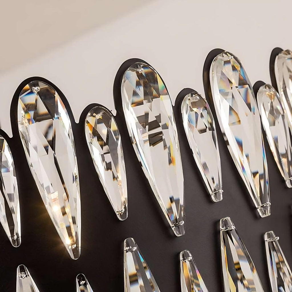 Lustre moderne Avington en cristal – vue 4