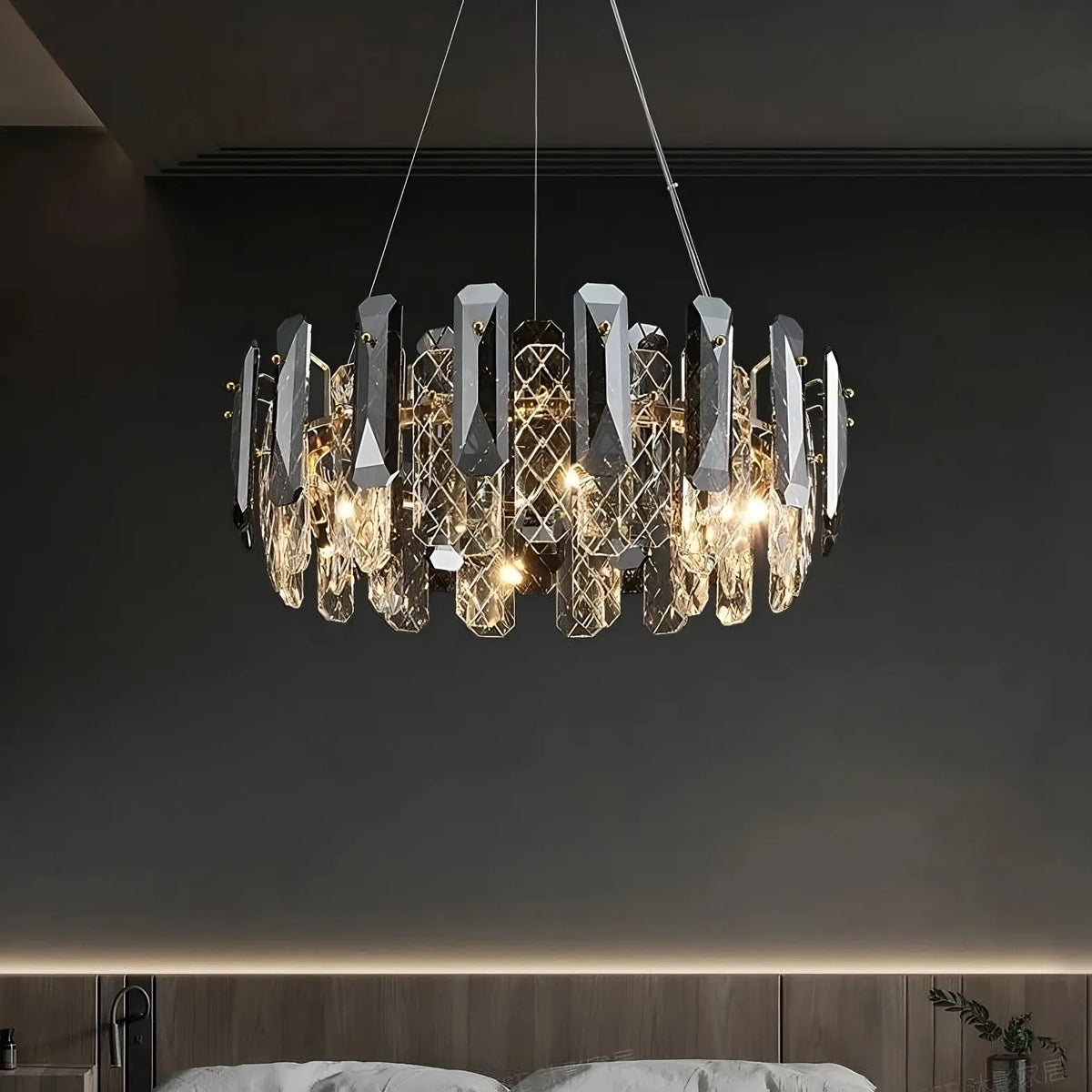 Lustre moderne Lazzo en cristal – vue 3
