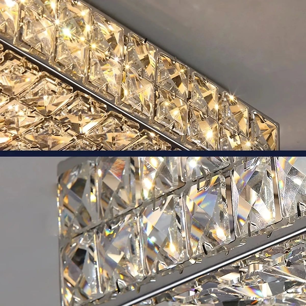 Plafonnier Glasbury en cristal – vue 3