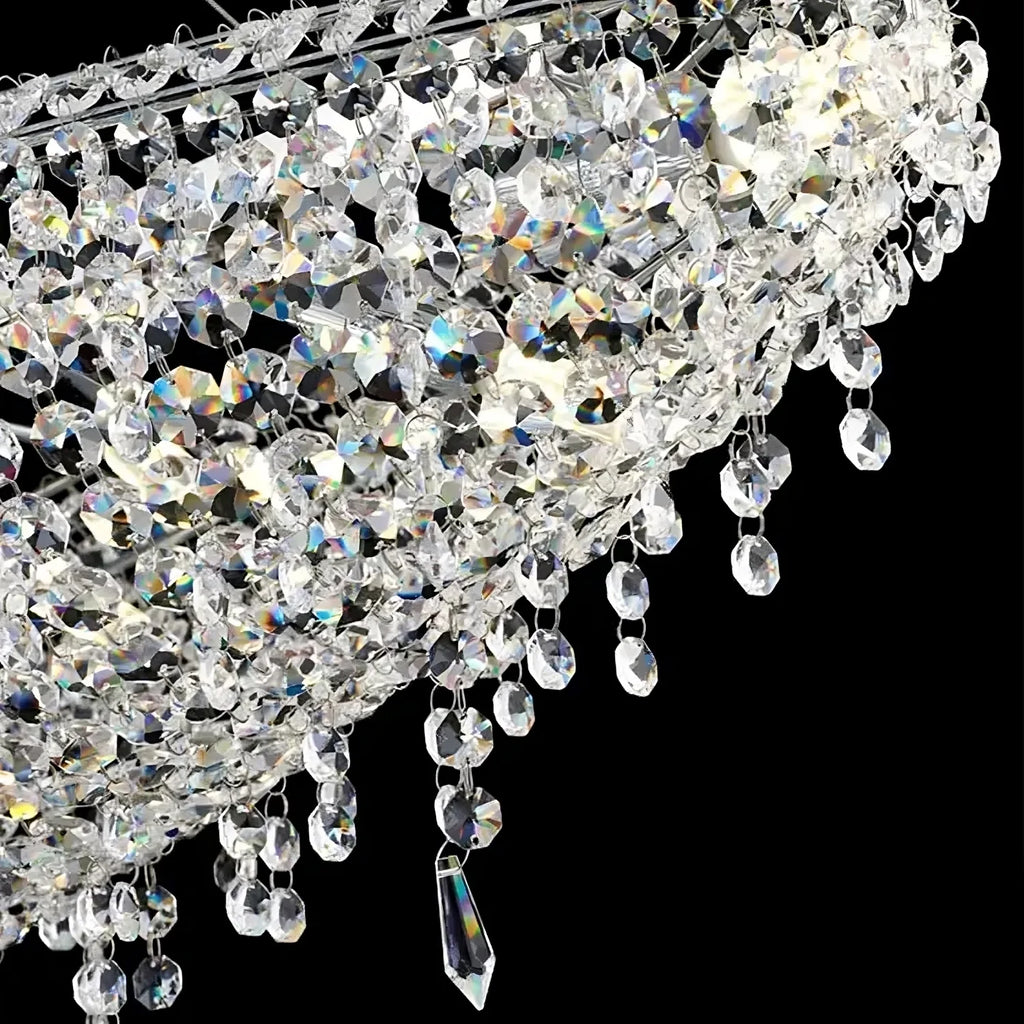 Lustre Alleri en cristal K9 – vue 4