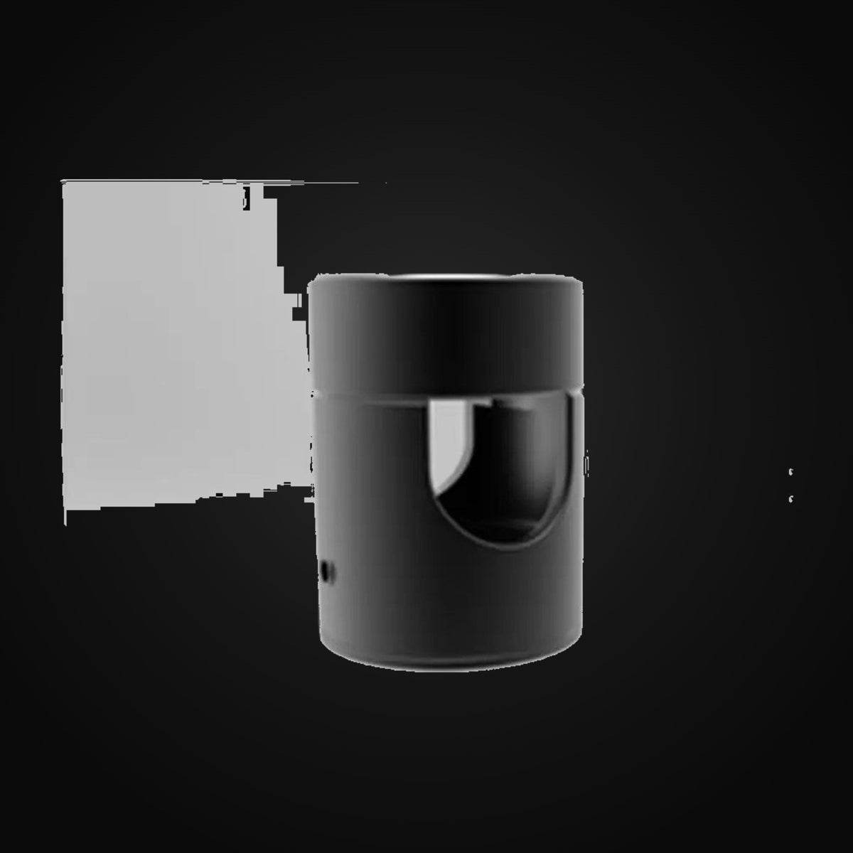 Attache murale cylindrique