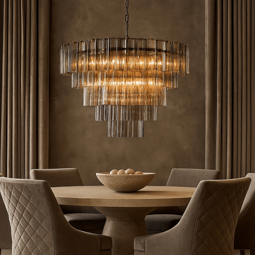 Lustre moderne Burney 35 po – vue 2
