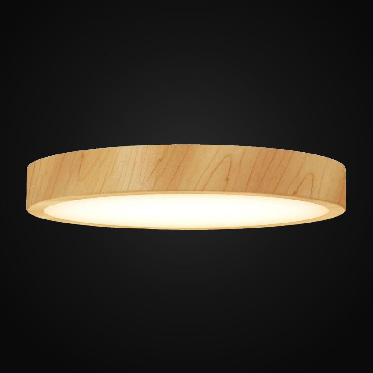 Plafonnier Dryad en bois 15,1 po