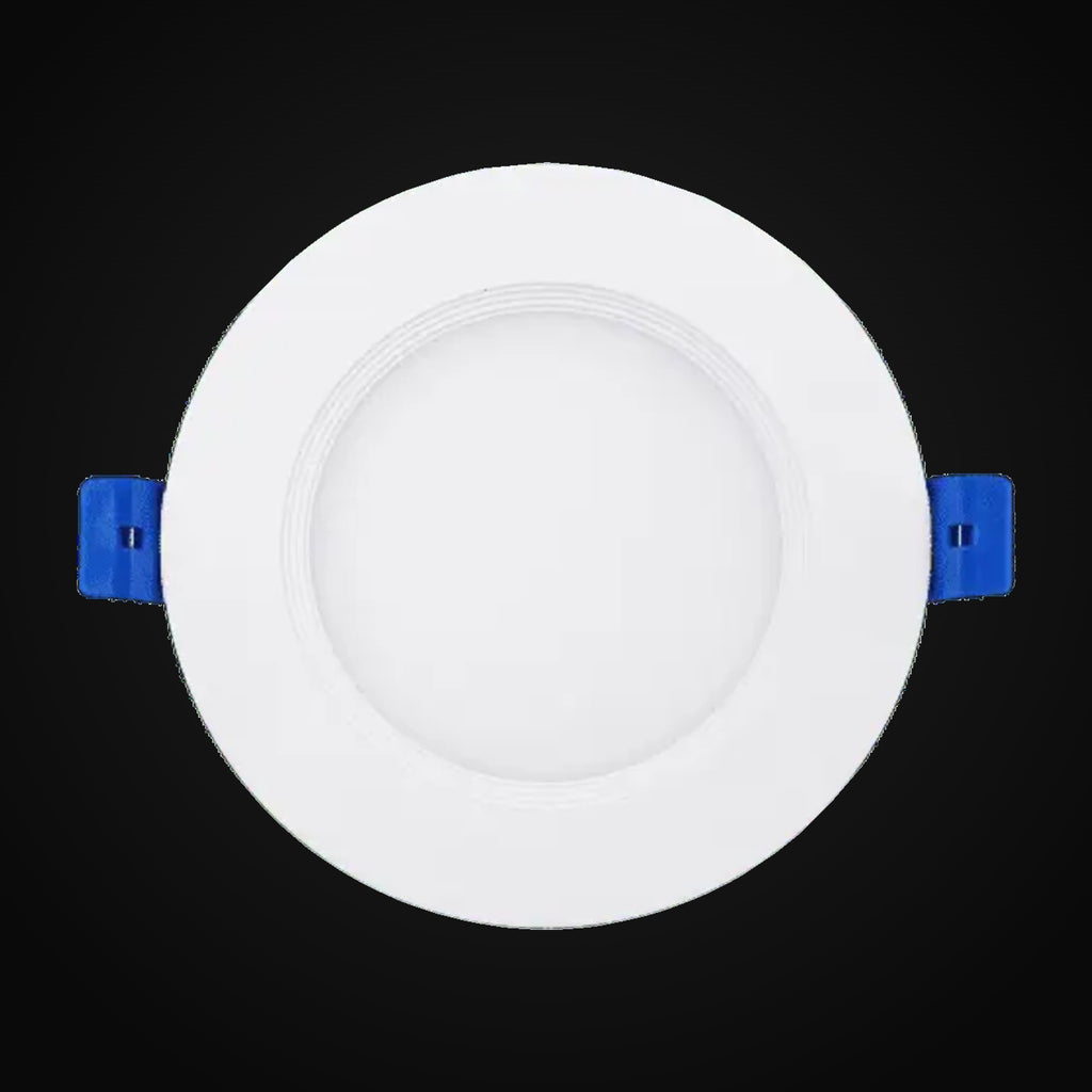 Encastré mince à déflecteur 6 po – 12 W, 5 températures de couleur
