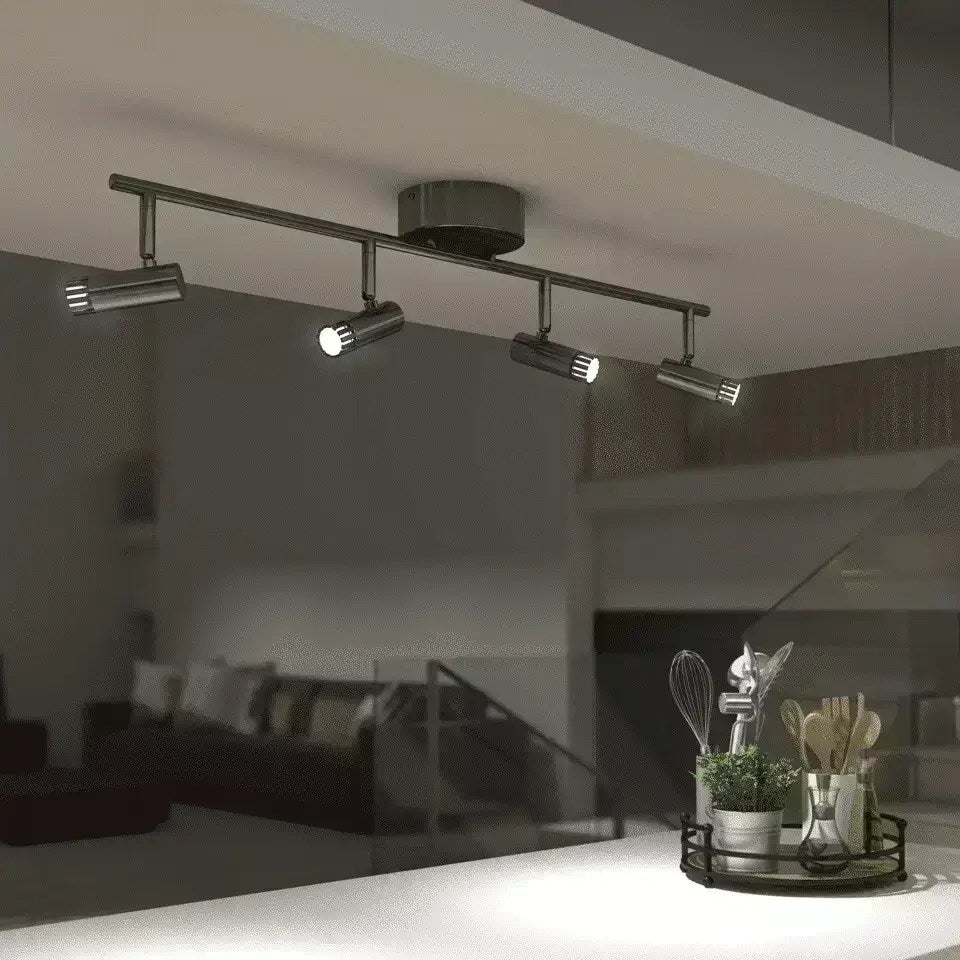 Luminaire sur rail Era 4 lumières DEL intégrée – vue 3
