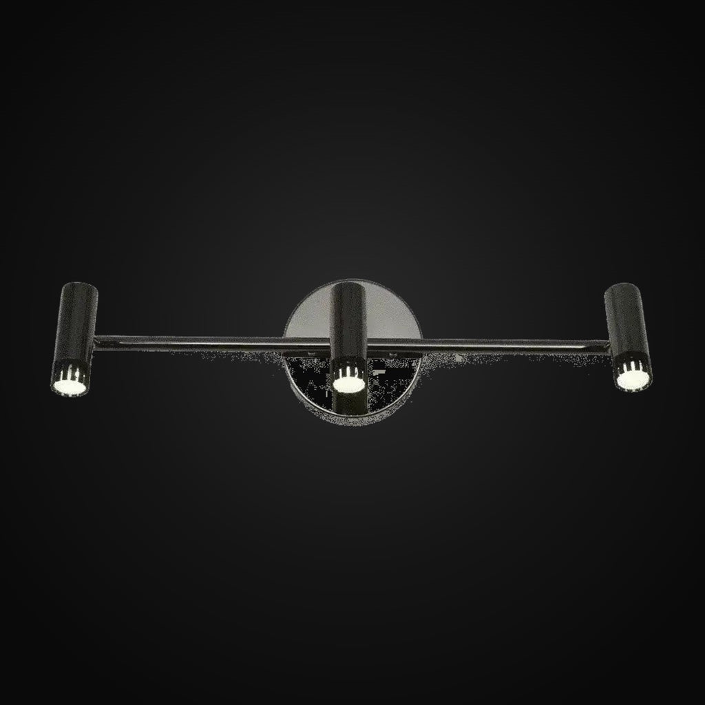 Luminaire sur rail Era 3 lumières DEL intégrée