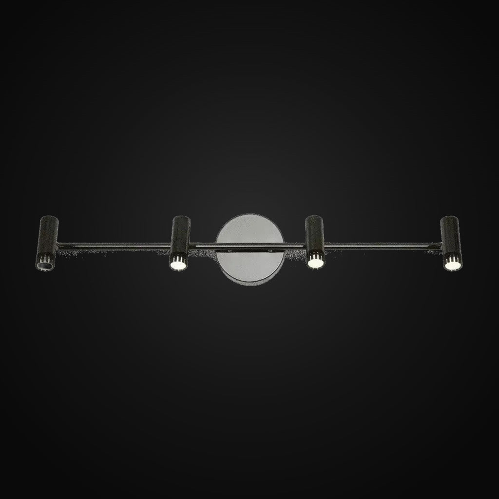 Luminaire sur rail Era 4 lumières DEL intégrée