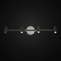 Luminaire sur rail Era 4 lumières DEL intégrée