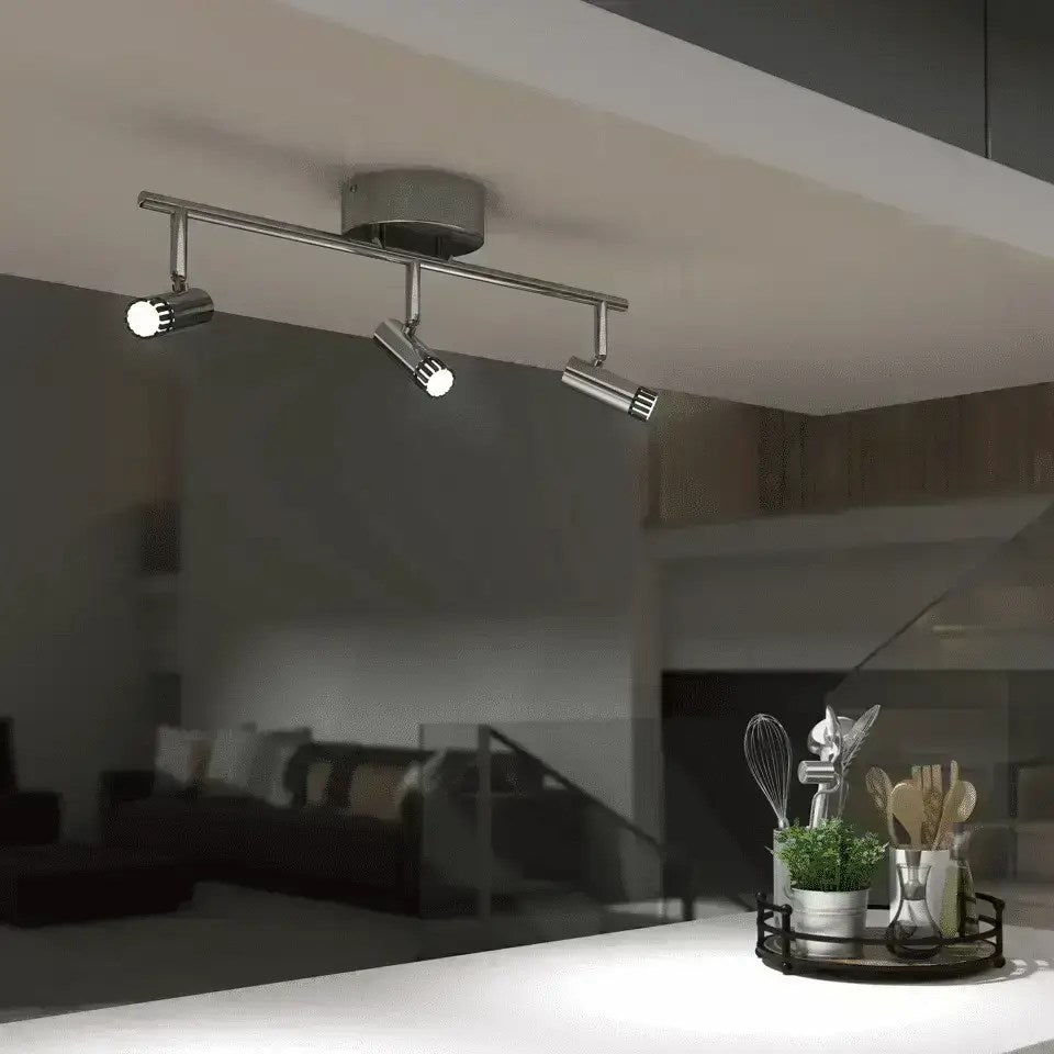 Luminaire sur rail Era 3 lumières DEL intégrée – vue 3