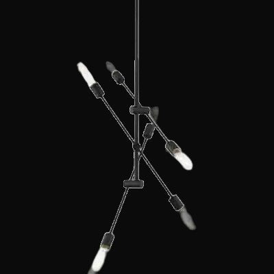 Suspension 7 lumières – vue 2