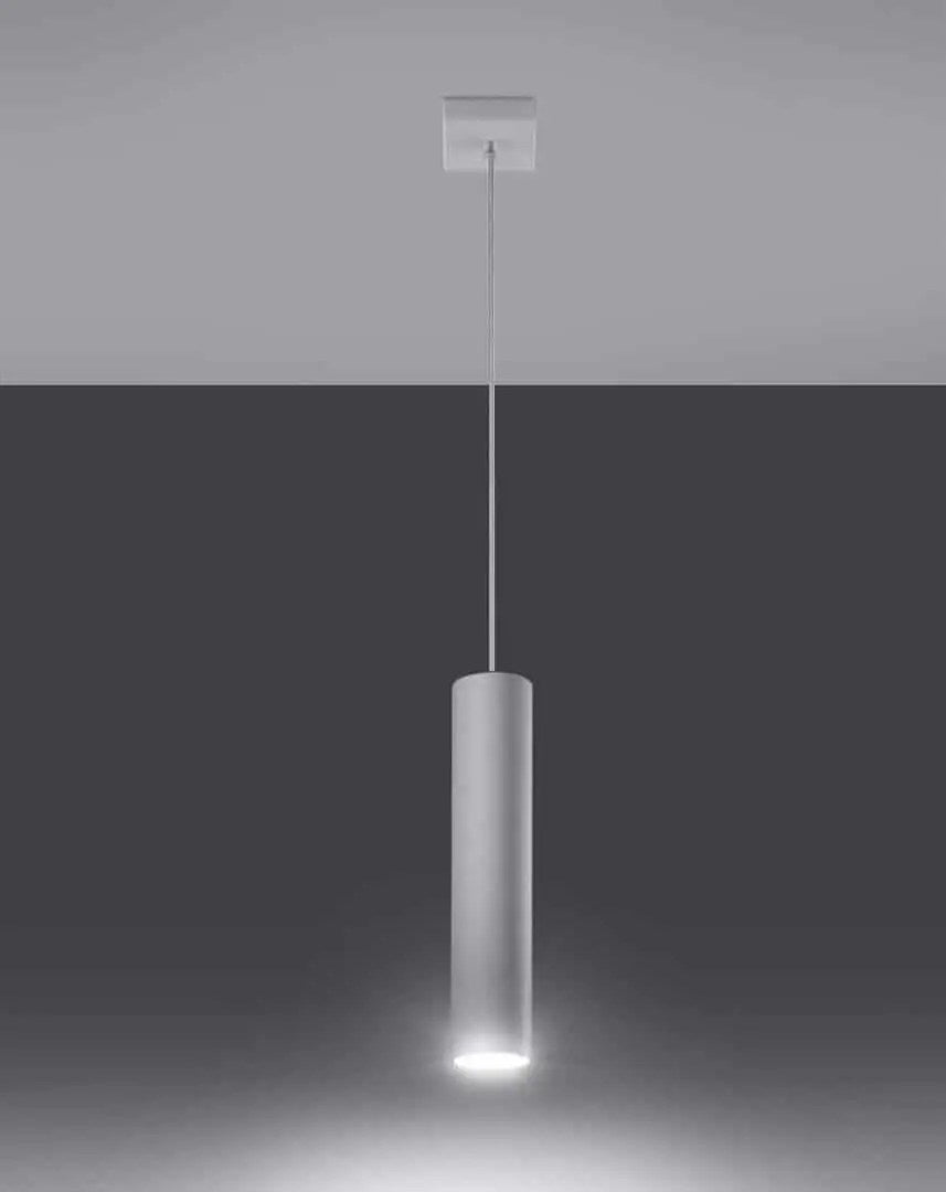Suspension simple blanche – vue 2