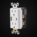 Prise DDFT + USB – BCG-003U/Wh BCG-003U/Bk