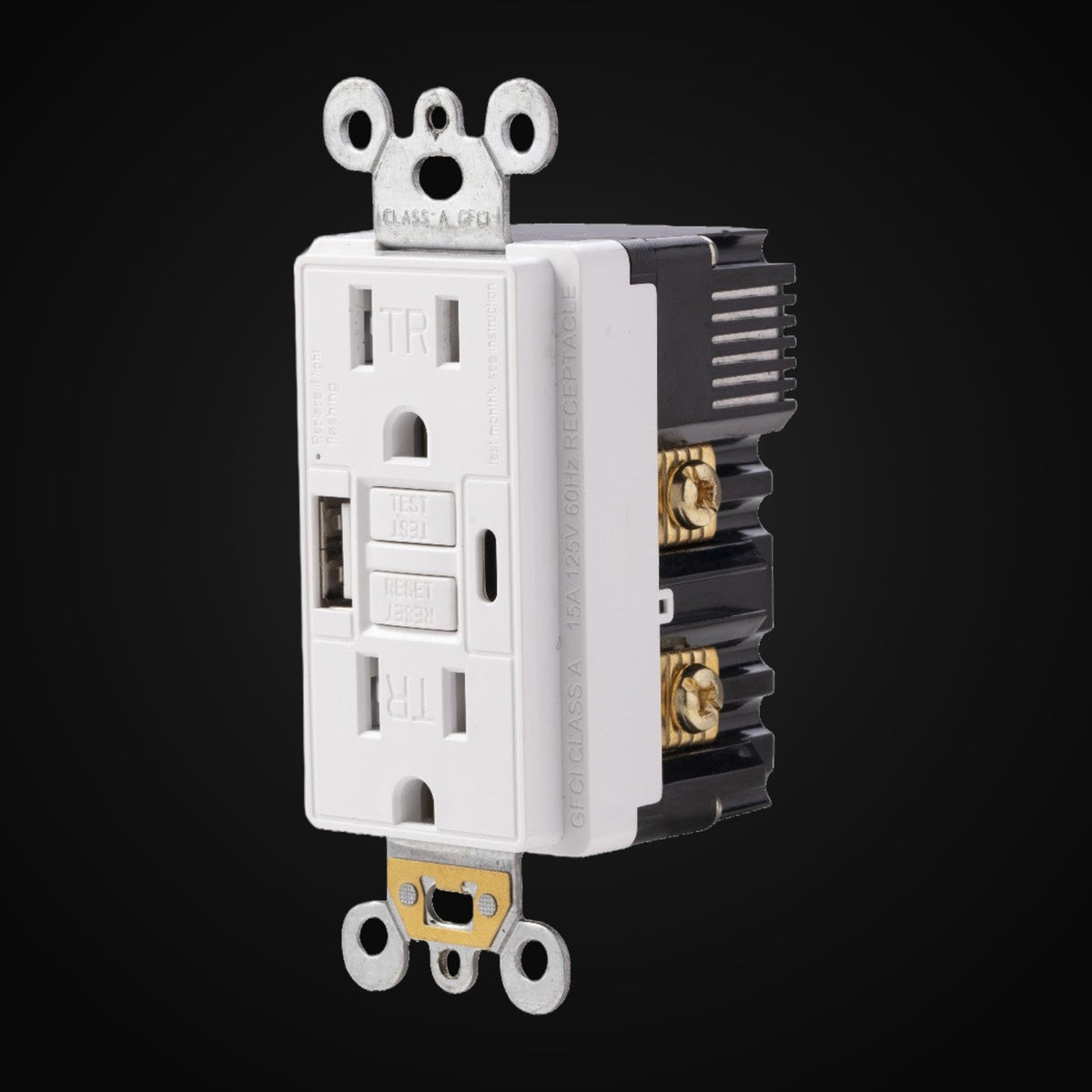 Prise DDFT + USB – BCG-003U/Wh BCG-003U/Bk